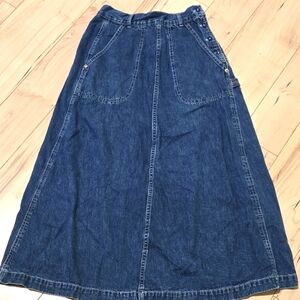 Raulph Lauren denim cargo skirt